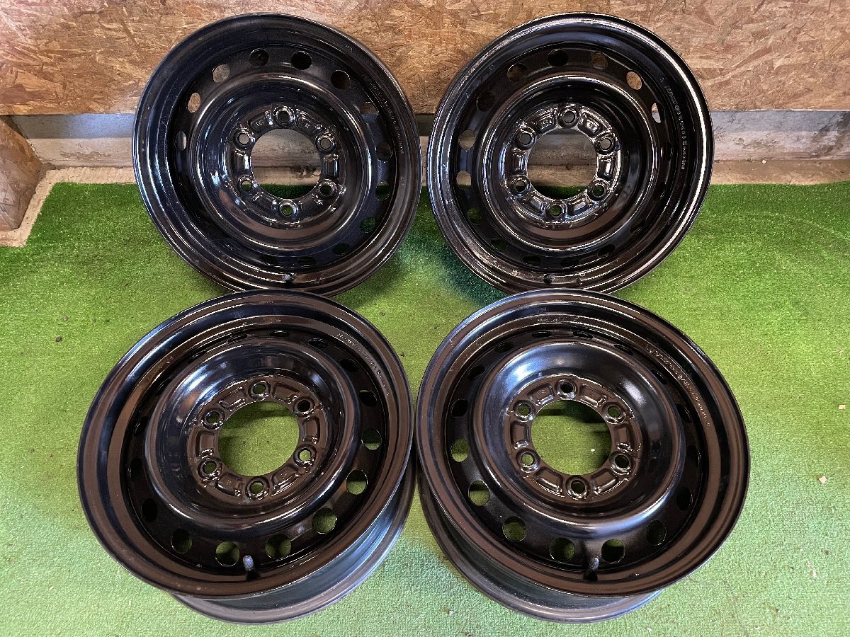 TOYOTA ハイエース 純正 15インチ 6J +35 PCD139.7 6H スチール ホイール 4本セット H25拍卖