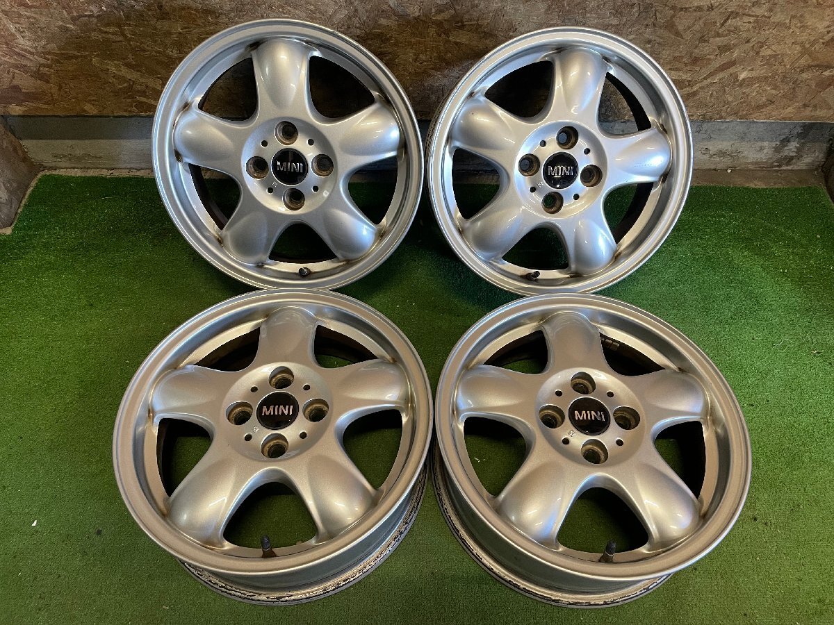 MINI R56 純正 15インチ 5.5J +45 PCD100 4H ホイール 4本セット H33拍卖