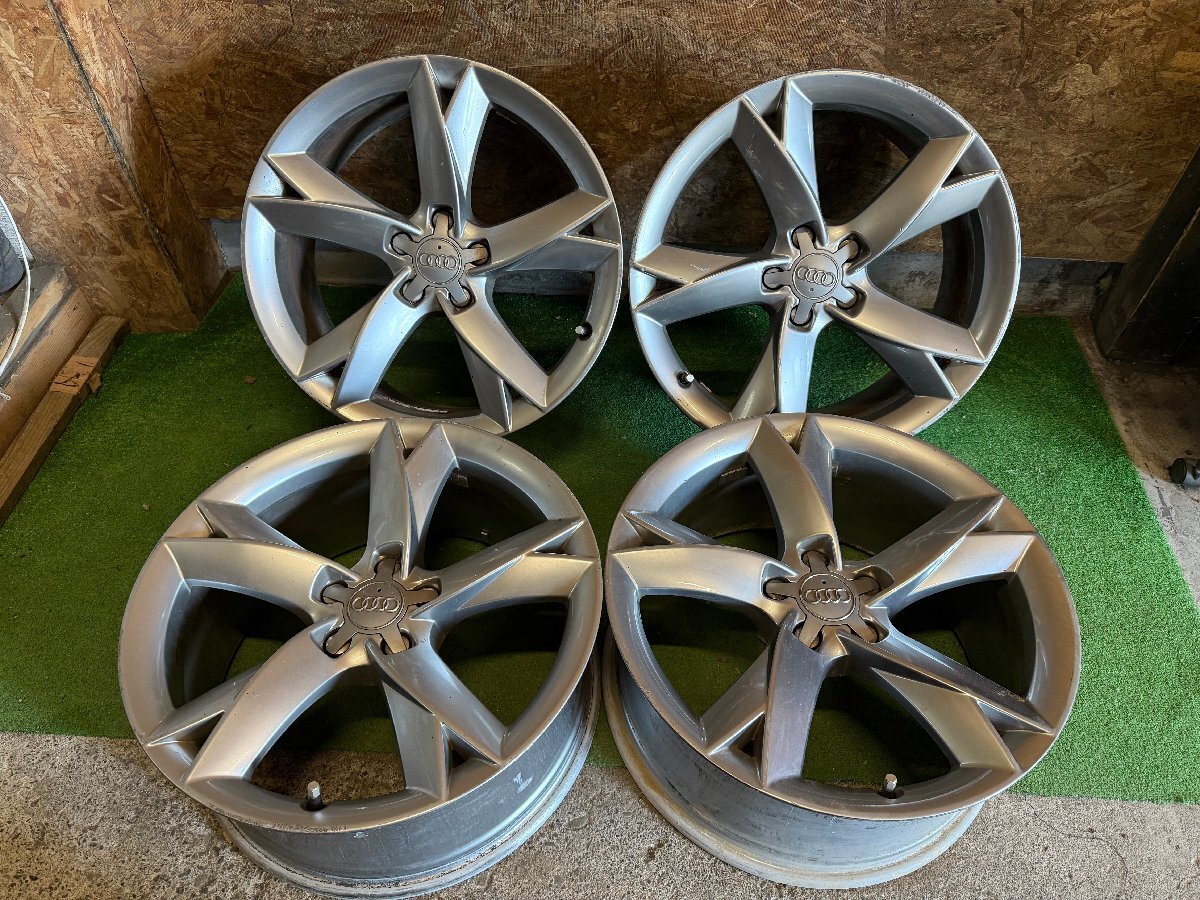 アウディ Audi A5 8T 純正 19インチ 8.5J +32 PCD 112 5H ホイール 4本セット H6拍卖