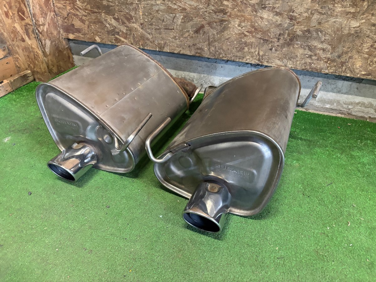 SUBARU レヴォーグ VM4 VMG 純正 マフラー リアピース MMSG2R MMSG2L 左右セット H13拍卖