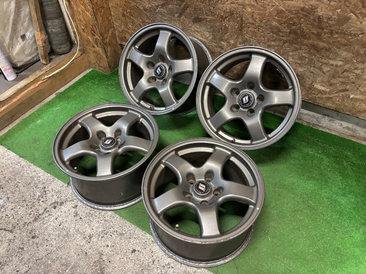 NISSAN スカイライン GT-R BNR32 純正 16インチ 8J +30 PCD 114.3 5H ホイール 4本セット H3拍卖