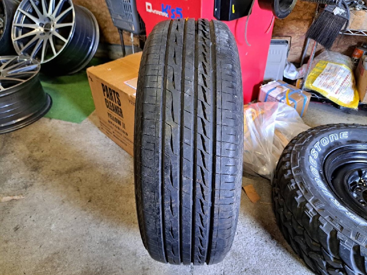 225/60R18 BRIDGESTONE ALENZA LX100 2021年製 バリ山 夏タイヤ 1本 K11拍卖