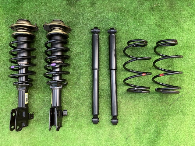 日産 MG21S モコ 4WD 純正サスペンション Fストラット リアショック スプリング 41601-73H50/41602-73H50/41800-73H00 # MF21S MRワゴン拍卖