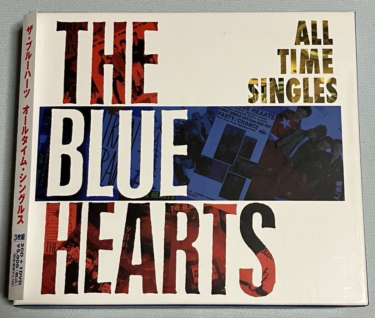極美品 THE BLUE HEARTS ALL TIME SINGLES SUPER PREMIUM BEST ザ・ブルーハーツ ベスト 2CD+DVD 拍卖
