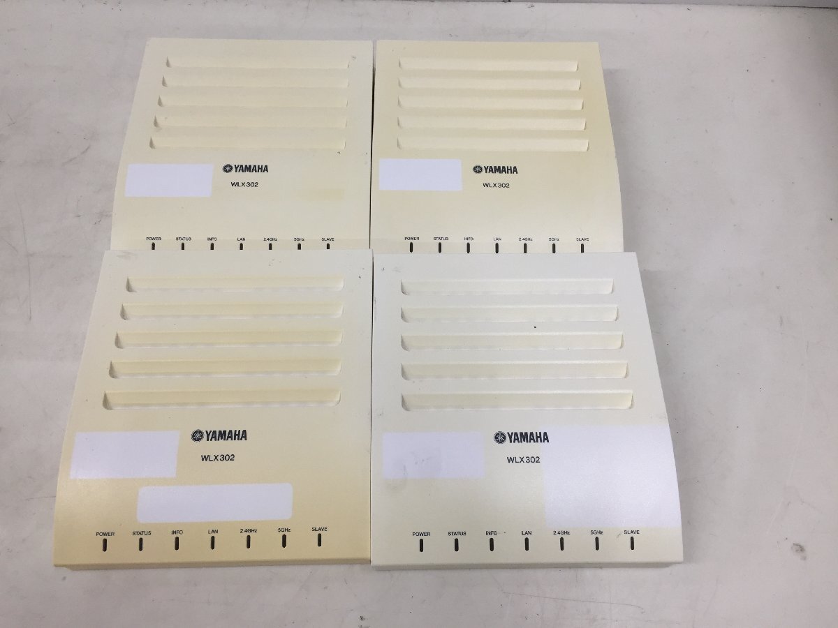 YAMAHA アクセスポイント WLX302 初期化済 本体のみ 中古品 4個セット(2FW)拍卖