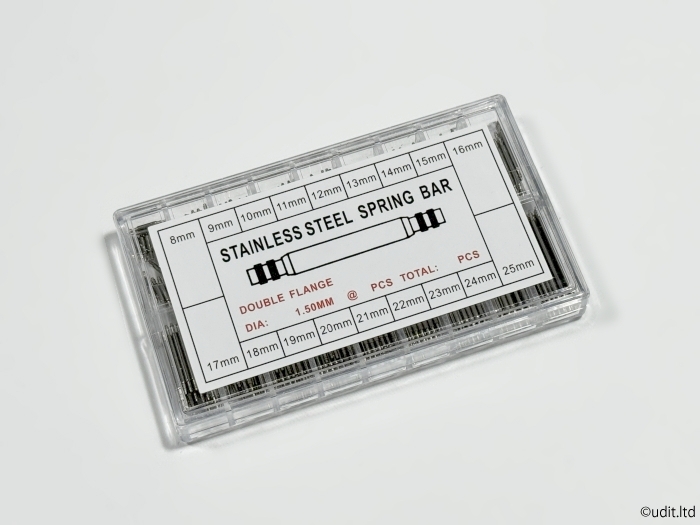 腕時計用 ばね棒 セット(8mm〜25mm対応)腕時計 修理 ベルト交換 バンド調整 バネ棒拍卖