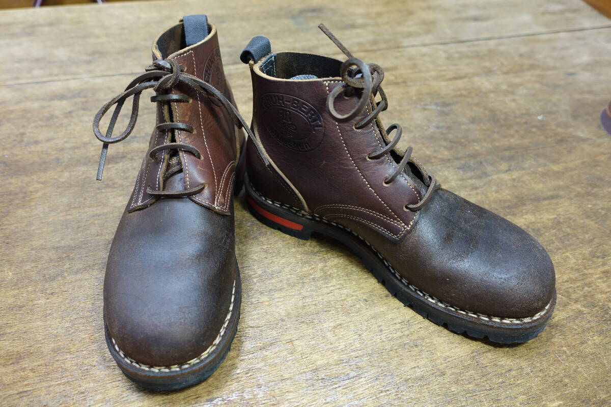 程度極良 ドイツ製 SCHUH BERTL シュー・バートル:ブーツ カラー:ダークブラウン拍卖