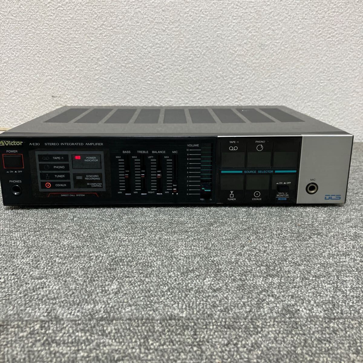 Victor ビクター STEREO INTEGRATED AMPLIFIER A-E30 *動作確認済み J-790拍卖