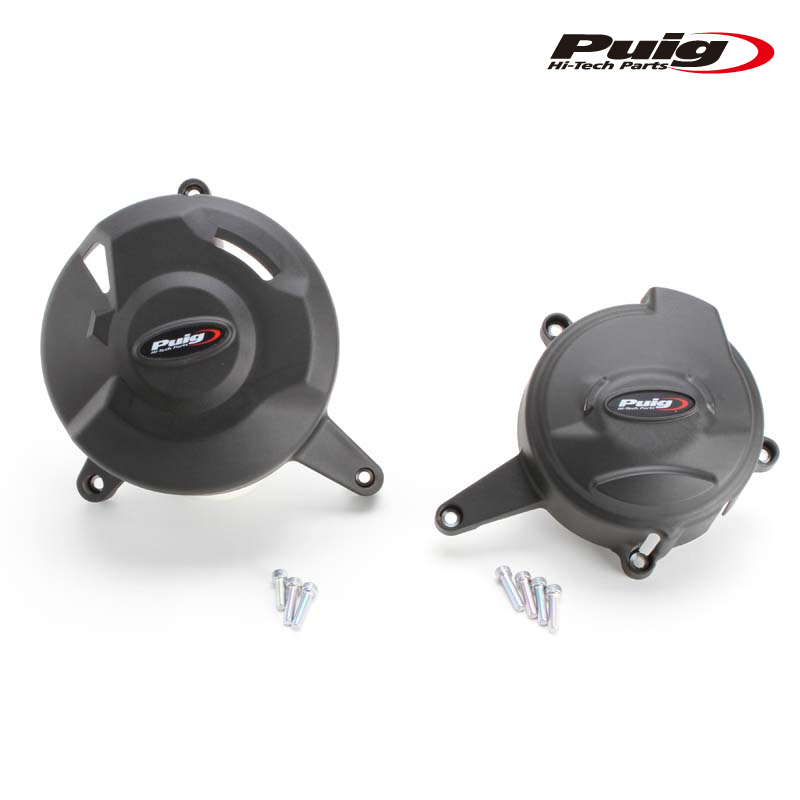 SALE! Puig 20800N ENGINE PROTECTIVE COVER DUCATI STREETFIGHTER V4S (20-23) プーチ エンジンカバー拍卖