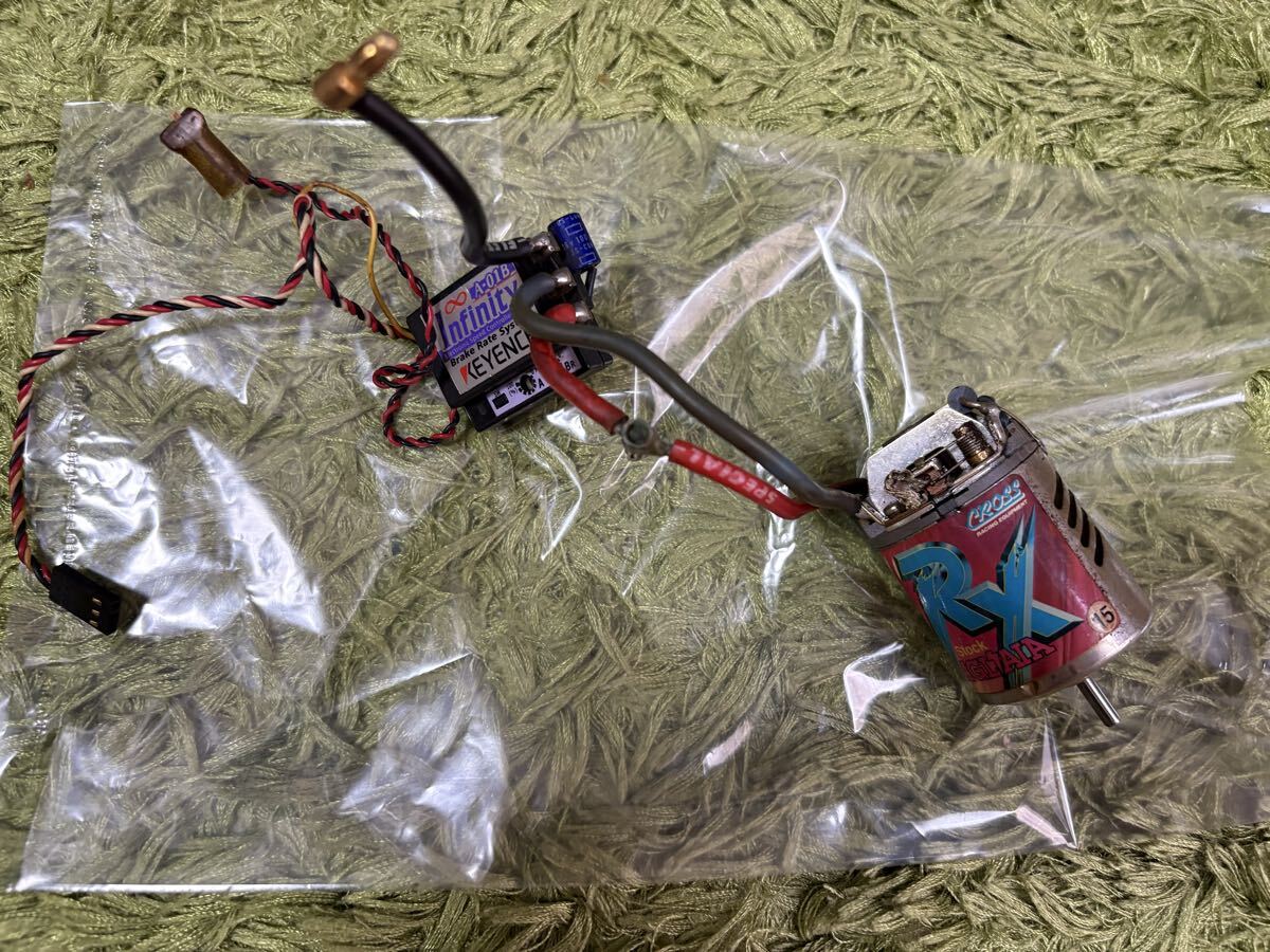 ラジコン RC アンプ KEYENCE A-01B Infinity モーター RX STOCK MOTOR 15T 拍卖