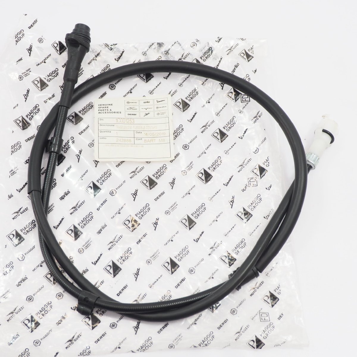 ピアジオPIAGGIO ベスパvespa GTS/GTV/GT 125-300 スピード メーター ケーブル ワイヤー 1C001253拍卖