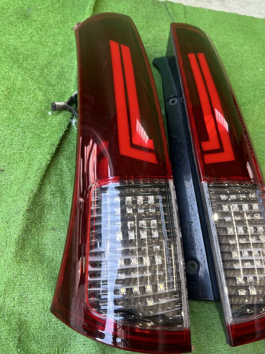 ★ワンオフカスタムLEDテール★スズキ パレット MK21S テールランプ 純正加工 左右 セット 中古 TOKAIDENSO 35603-82K0 L/R 12963拍卖
