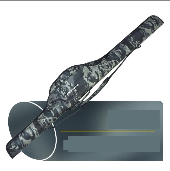 新作 釣り用バッグ フィッシングバッグ ポータブル 釣りロッド釣り竿 ツール収納袋ロッドケースタックルバッグ 160cm拍卖