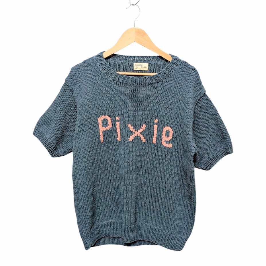 Niche BEAUTY&YOUTH UNITED ARROWS 別注 ニッチ ビューティーアンドユース ユナイテッドアローズ ショートスリーブニット Pixie拍卖