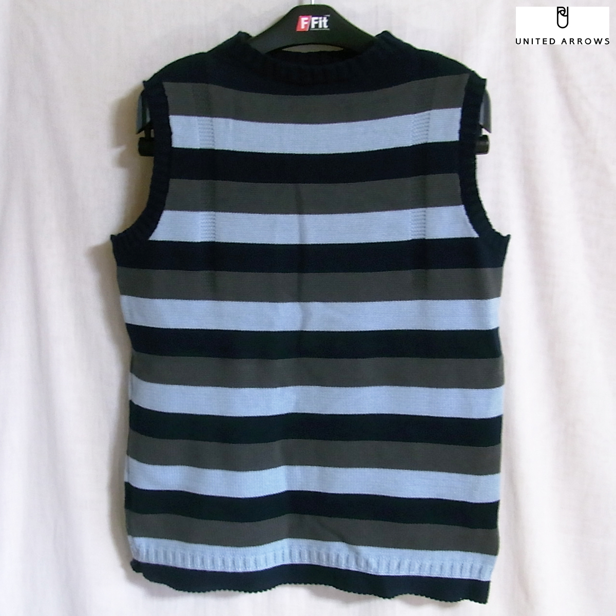 UNITED ARROWS ユナイテッドアローズ BLUE LABEL ブルーレーベル GUERNSEY ガンジーセーター イギリス製 ENGLAND拍卖