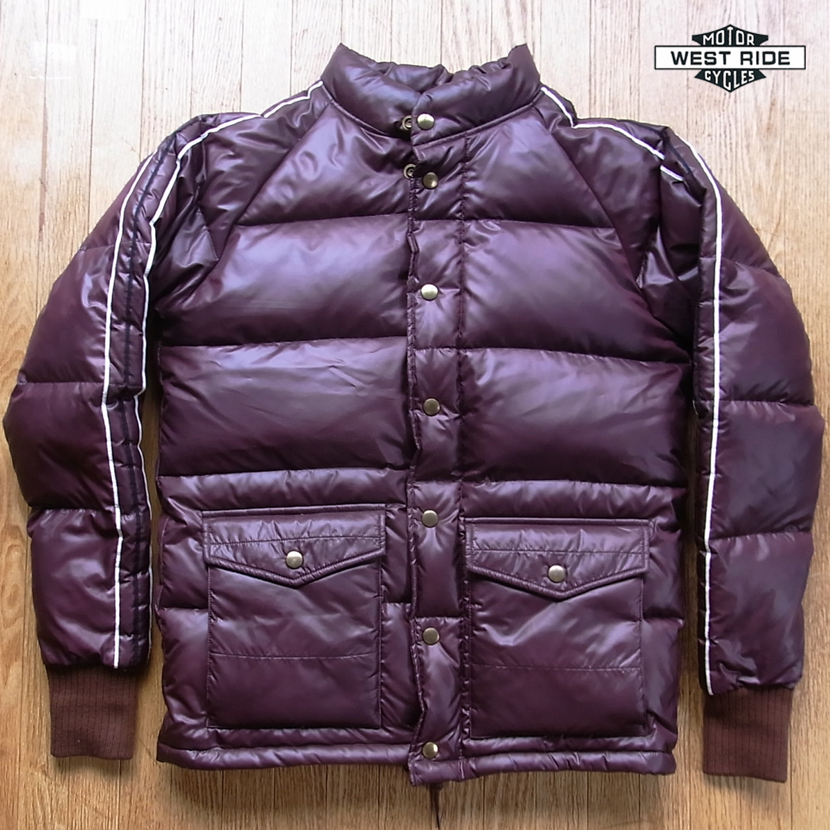 WEST RIDE ウエストライド WESTRIDE | RACING DOWN JACKET レーシングダウンジャケット| 初期型 三角タグ アルパカ仕様拍卖