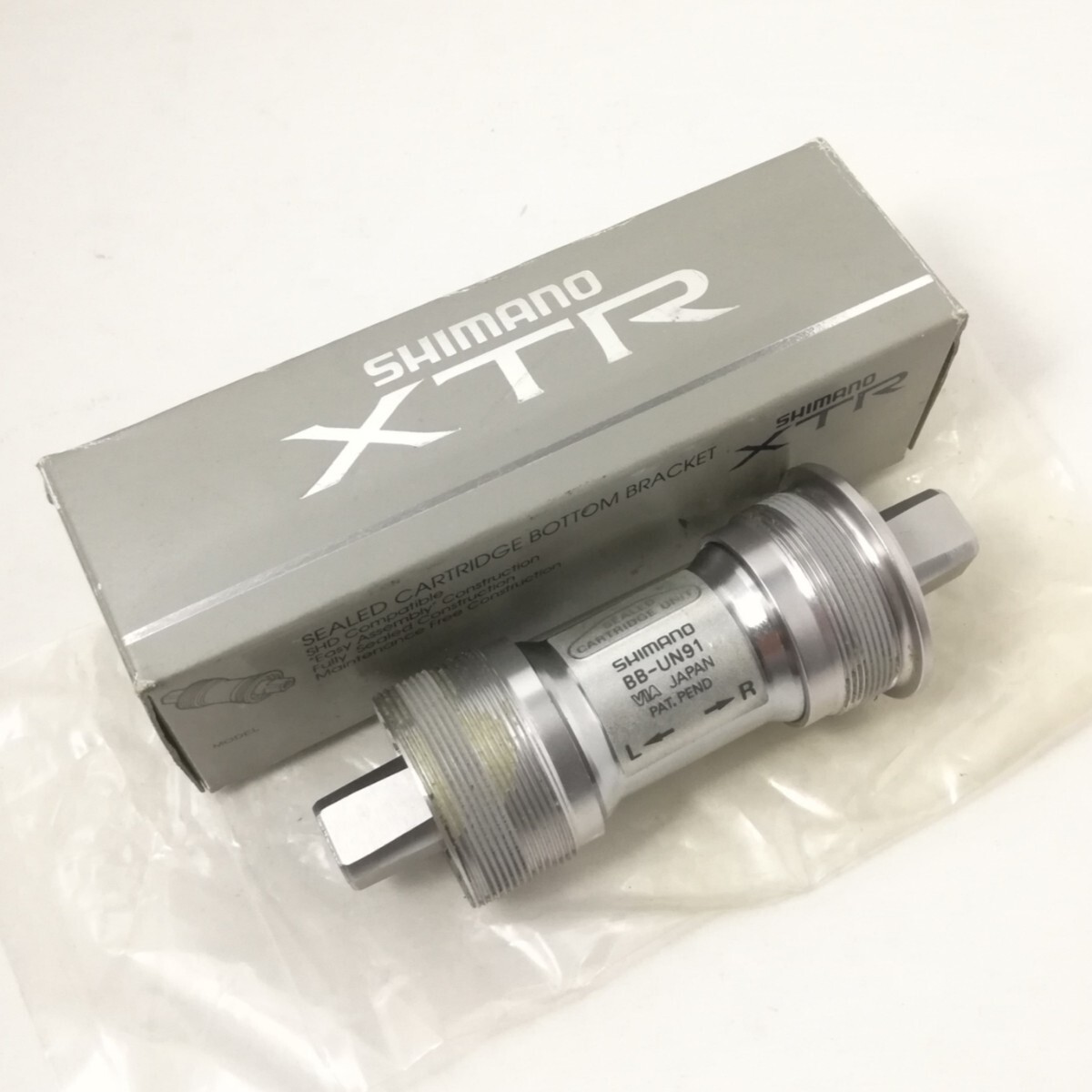 XTR BB-UN91 107mm 68 JIS ボトムブラケット シマノ M900 BB拍卖