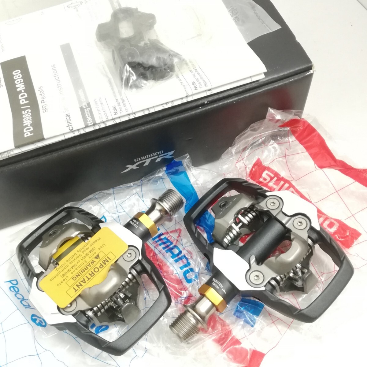 PD-M985 XTR SPD SHIMANO シマノ ビンディングペダル OLD MTB (検索 M980 )拍卖