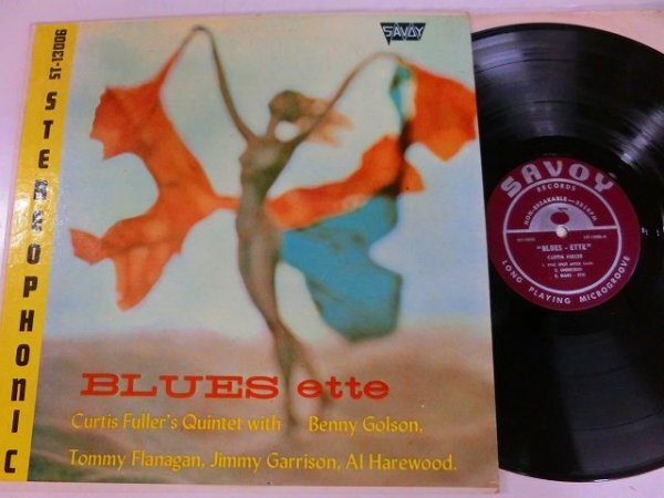LP / Curtis Fuller's Quintet / Blues-ette / Savoy Records / ST 13006 / US / 1963 / maroon label ,RVG拍卖