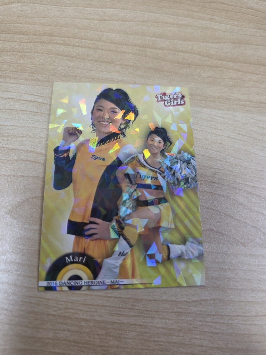 即決 2016BBM チアリーダー 舞 ホロパラレルカード 阪神 Tigers Girl Mari拍卖