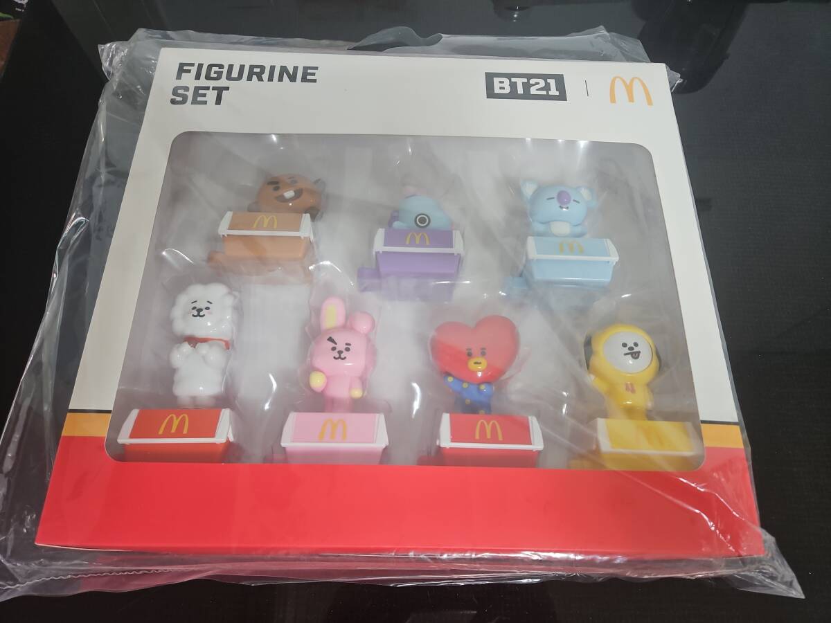 未開封)BTS bt21 マクドナルド フィギュア コンプリートセット拍卖
