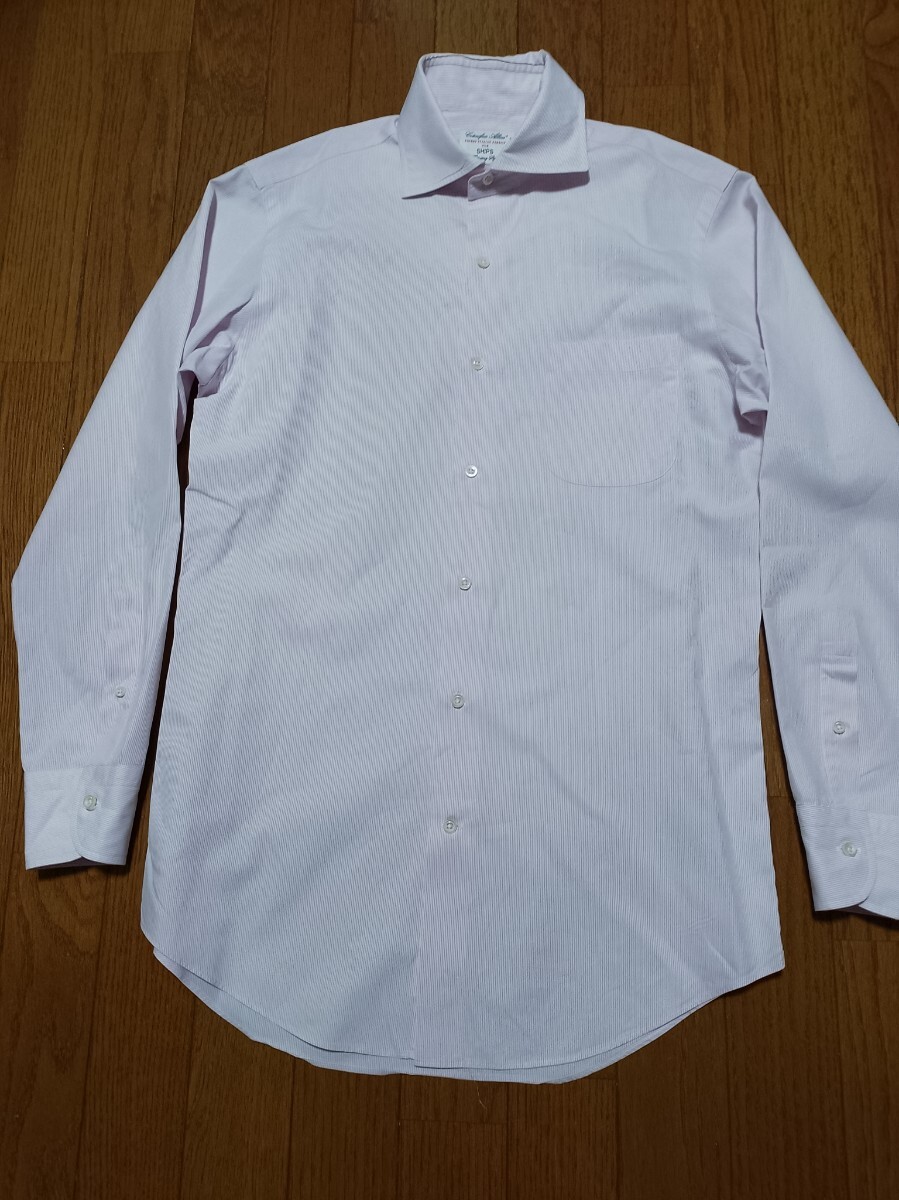 SHIPS シャツ albini アルビニ イタリアンカラー 長袖シャツ ドレスシャツ ワイシャツ メンズ WOVEN IN ITALY 日本製拍卖