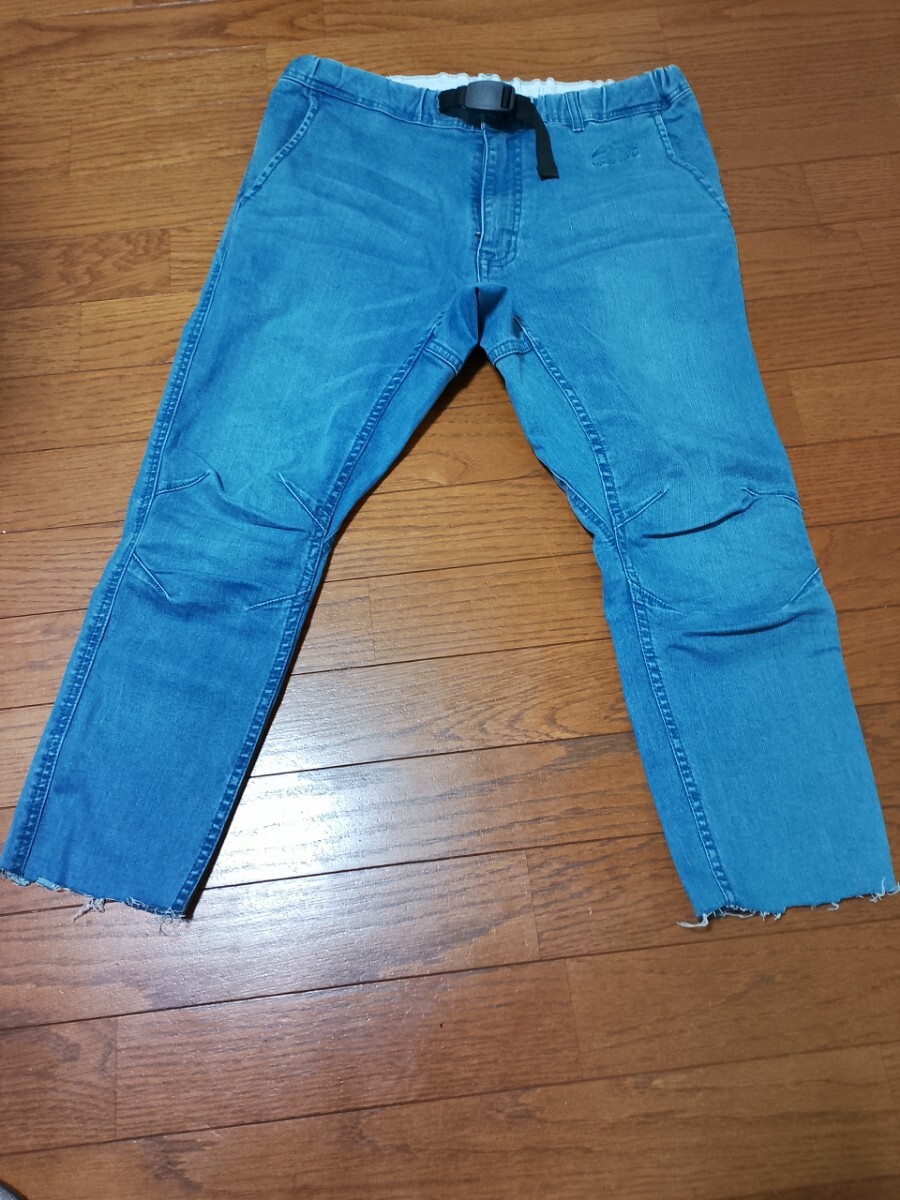 coen コーエン c.mountaineering クライミング ストレッチ デニム パンツ サイズS デニム ストレッチデニム カットオフ メンズ拍卖