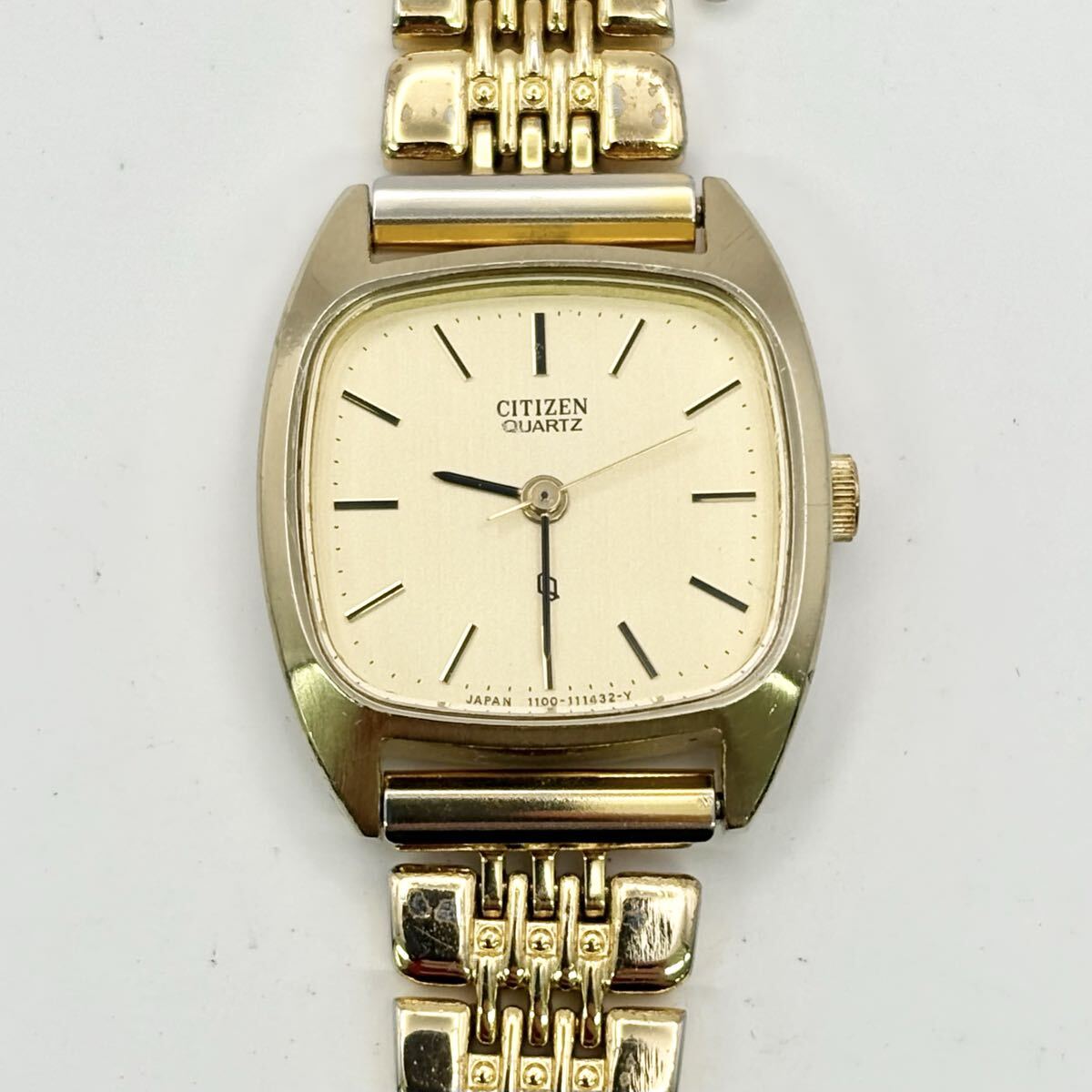 1807A〓 CITIZEN シチズン 4-102711 K 00602101 腕時計 レディース ゴールド 時計 ウォッチ クォーツ 3針 服飾小物拍卖