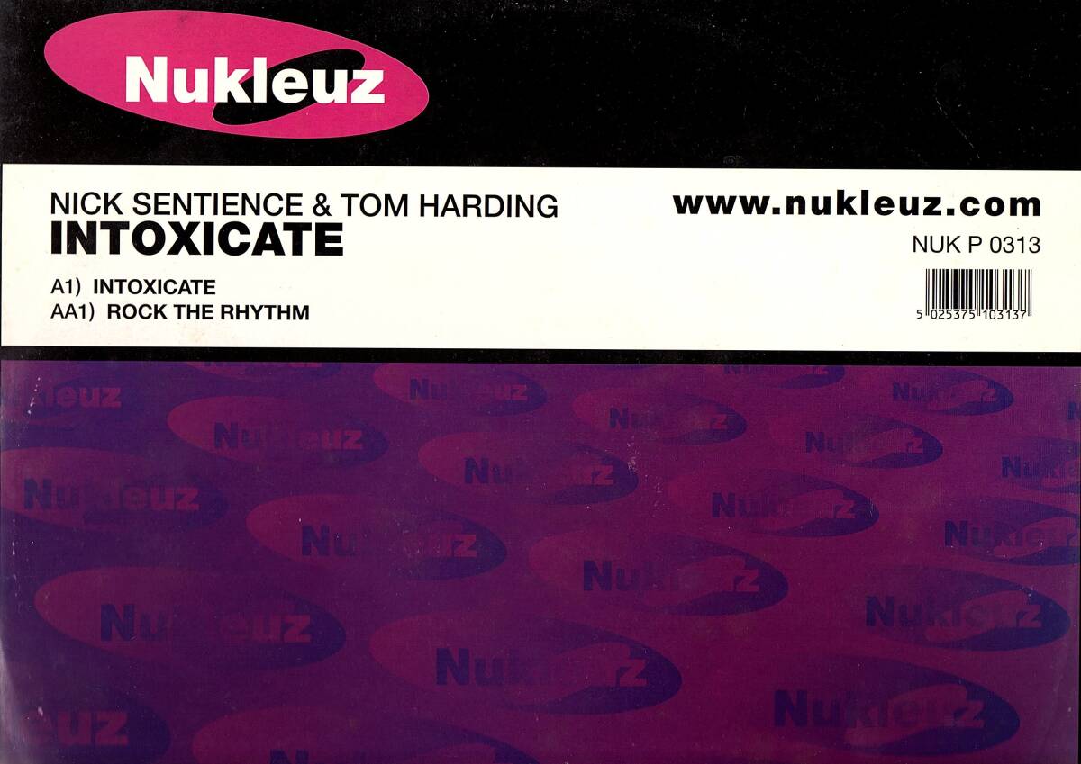 ⑤12inch) Nick Sentience & Tom Harding Intoxicate拍卖