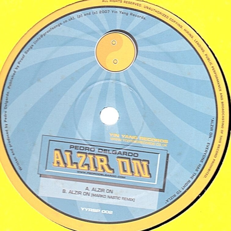 ⑤12inch) Pedro Delgardo Alzir On拍卖