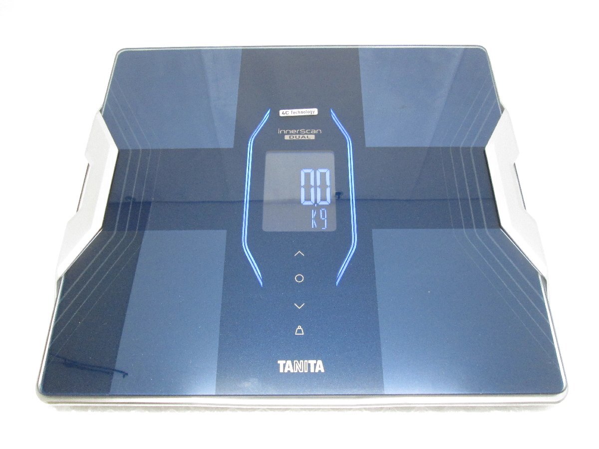 ◎展示品 TANITA タニタ 体組成計 インナースキャンデュアル RD-914L メタリックブラック 2020年製 w8124拍卖