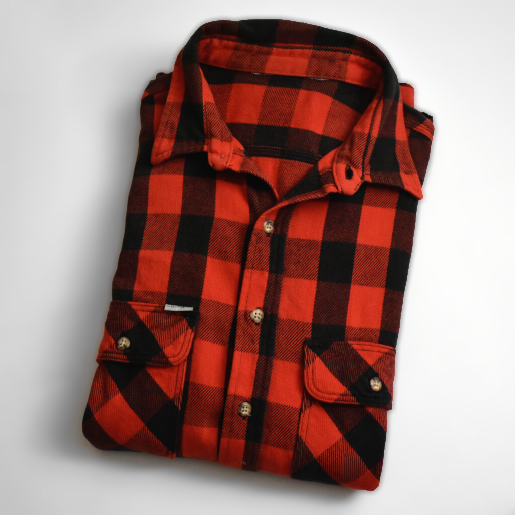 80s 90s Carhartt カーハート ヘビーフランネルシャツ 三角タグ バッファローチェック XL相当 vintage usa ネルシャツ 拍卖
