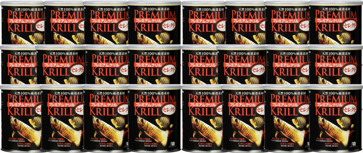 プレミアムクリル セレクト 82g×24缶セット クリル 熱帯魚 観賞魚 エサ フード 餌 アロワナ 金魚 缶入 未開封拍卖