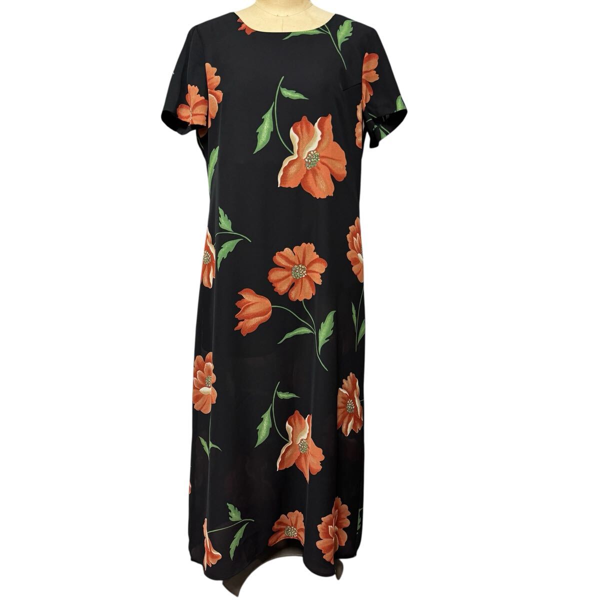 ビンテージ MHM 花柄 半袖 ワンピース 2508拍卖