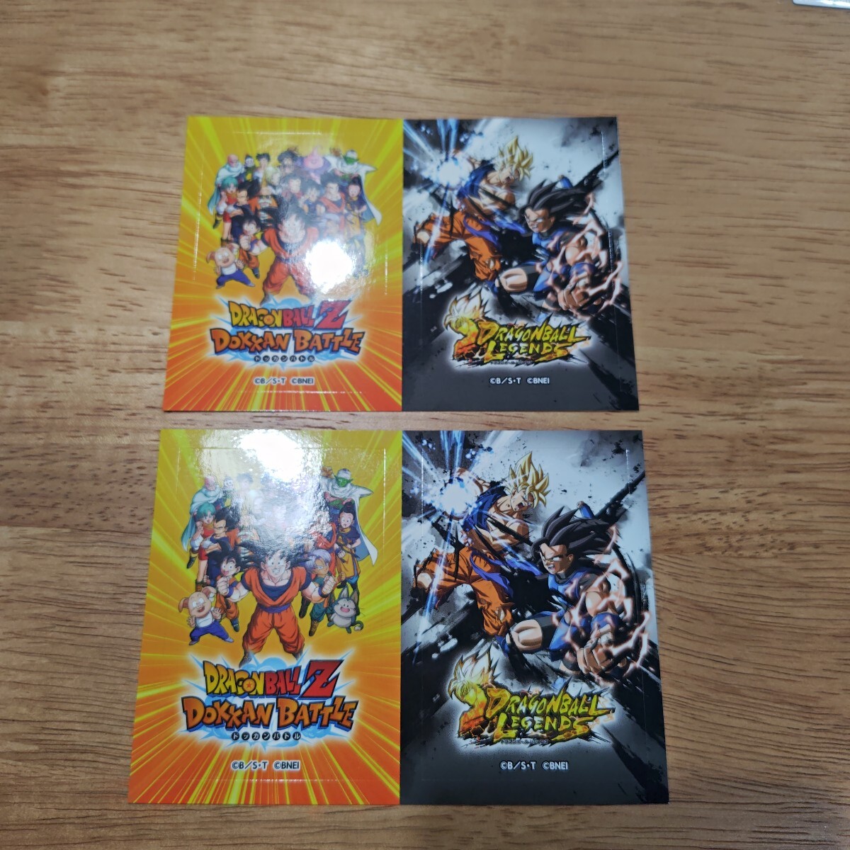 ジャンプビクトリーカーニバル 2025 ジャンバル 入場特典 ドラゴンボール ドッカンバトル&レジェンズステッカー 2枚セット拍卖