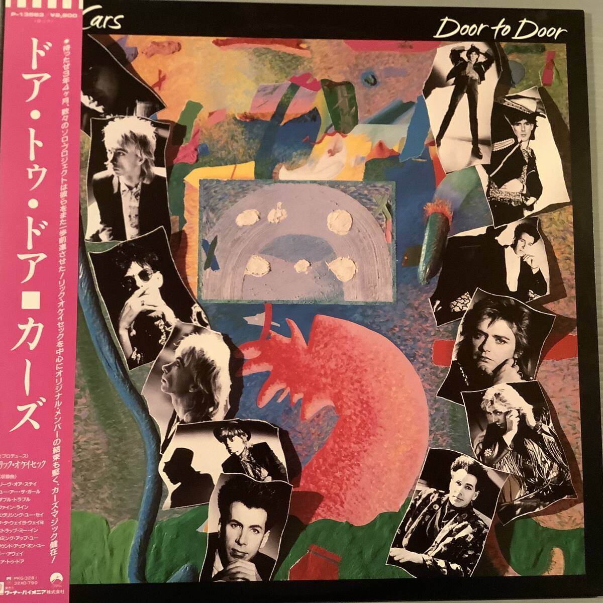 LP(日本盤)●カーズ/ドア・トゥ・ドア※郵便はがき付●帯付美品!拍卖