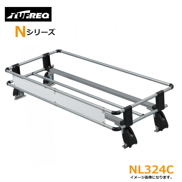 【大型商品】 タフレック TUFREQ 精興工業 ルーフキャリア NL324C ホンダ アクティトラック HA6/HA7 交換 後付け オプションパーツ 荷台拍卖