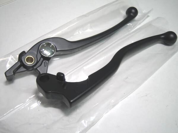 ★送料430円~ 新品 NEW 黒レバーSET *バリオスII *ZZR400 *ザンザス *ZRX400 *ゼファーχ*EX-4 *メグロ *ゼファー750 *W800 他拍卖