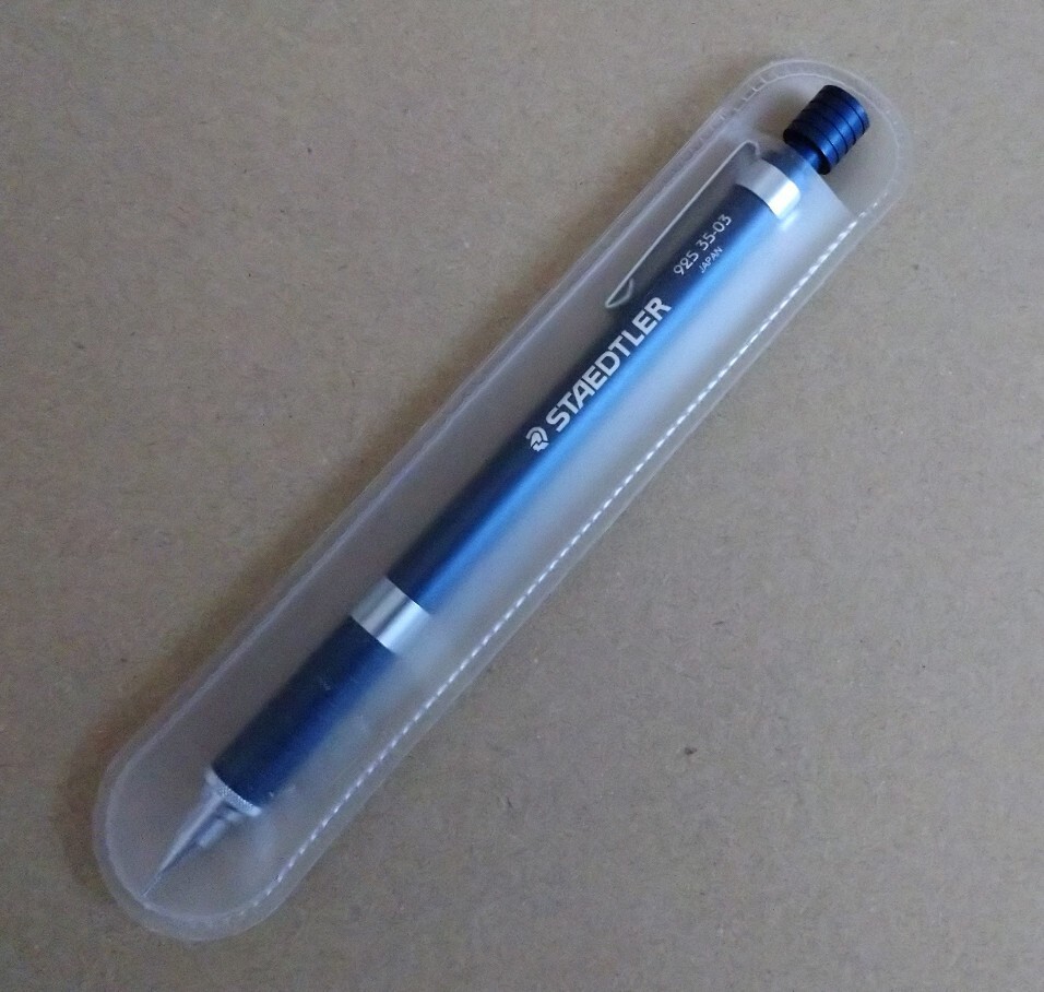 【925 35-03】ステッドラー STAEDTLER シャーペン ナイトブルー 0.3mm 製図用シャープペンシル拍卖