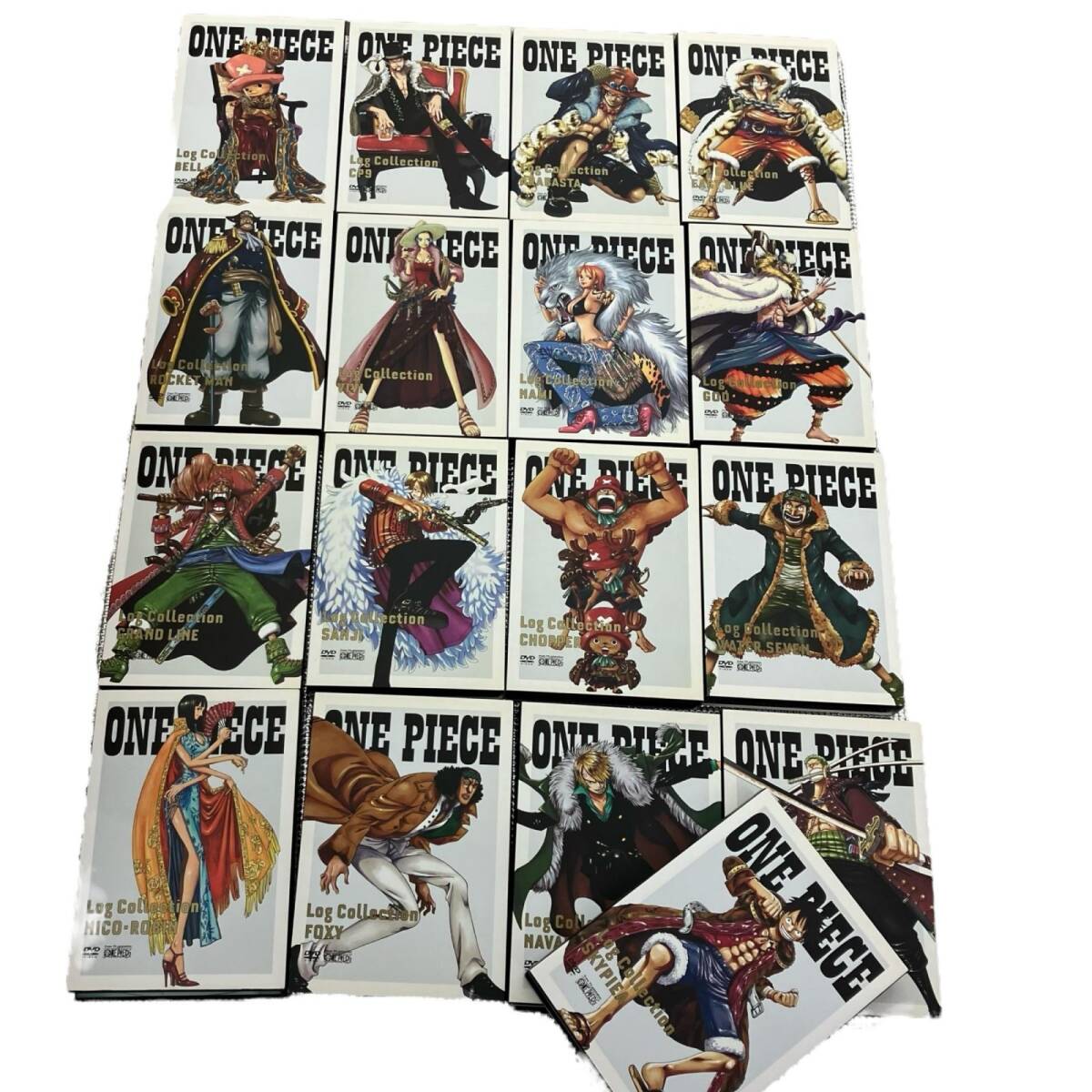 186000 現状品 ONE PIECE ワンピース ONE PIECE Log Collection DVD 17点まとめ売り拍卖