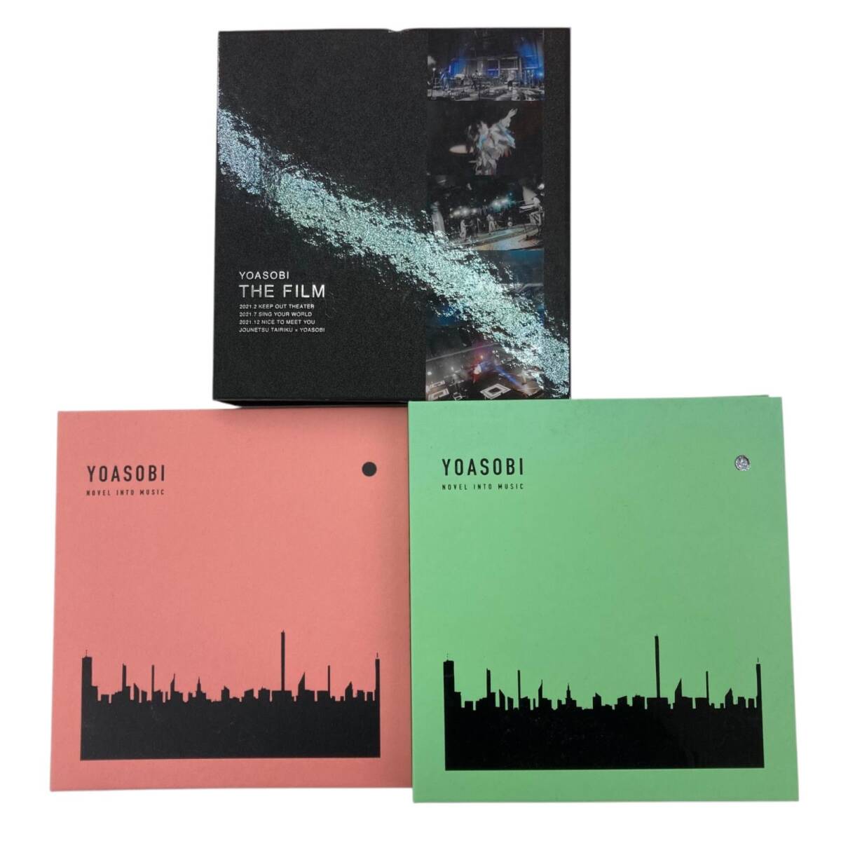 186003 現状品 ブルーレイ THE BOOK NOVEL INTO MUSIC YOASOBI Blu-ray CD 3点 まとめ売り 完全生産限定版拍卖