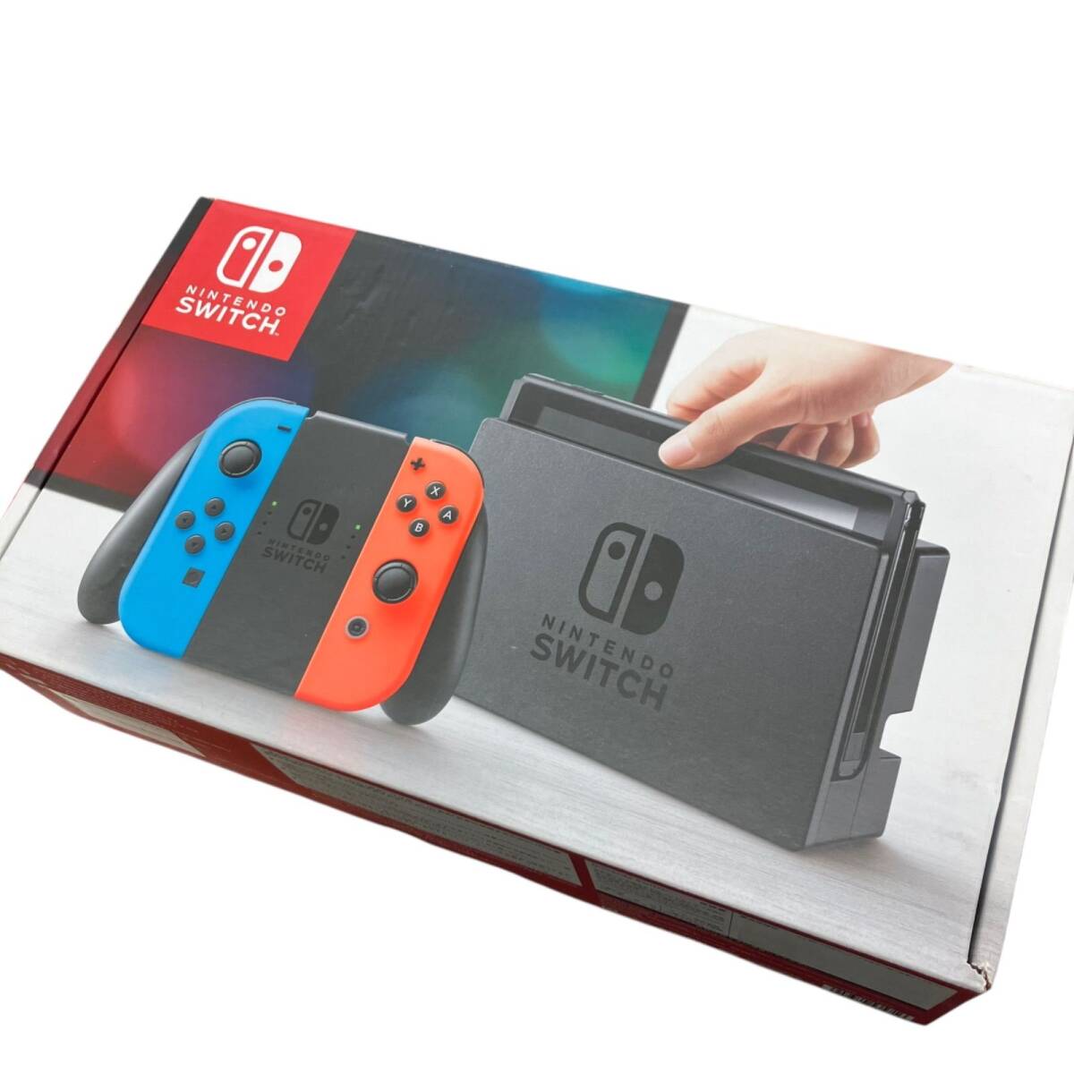 186000 現状品 Nintendo 任天堂 ニンテンドウ NINTENDO SWITCH HAC-001 ネオン拍卖