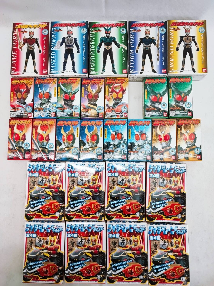 仮面ライダー アギト クウガ 食玩 まとめ 未開封 ライダームービーキャンディ フィギュア DX仮面ライダーアギト 当時物 コレクション(0808)拍卖
