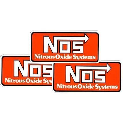 3枚セット 『NOS』 レーシングステッカー拍卖