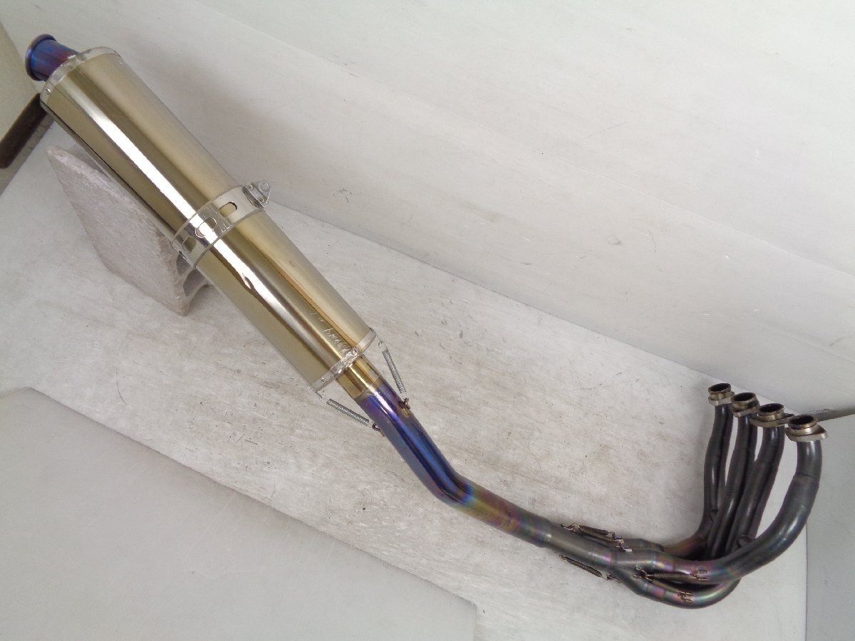 ZX12R ZX-12R A型 B型 00-06 BEET ビート New NASSERT-R 4-2-1 フルチタン フルエキゾースト マフラー【G609】拍卖