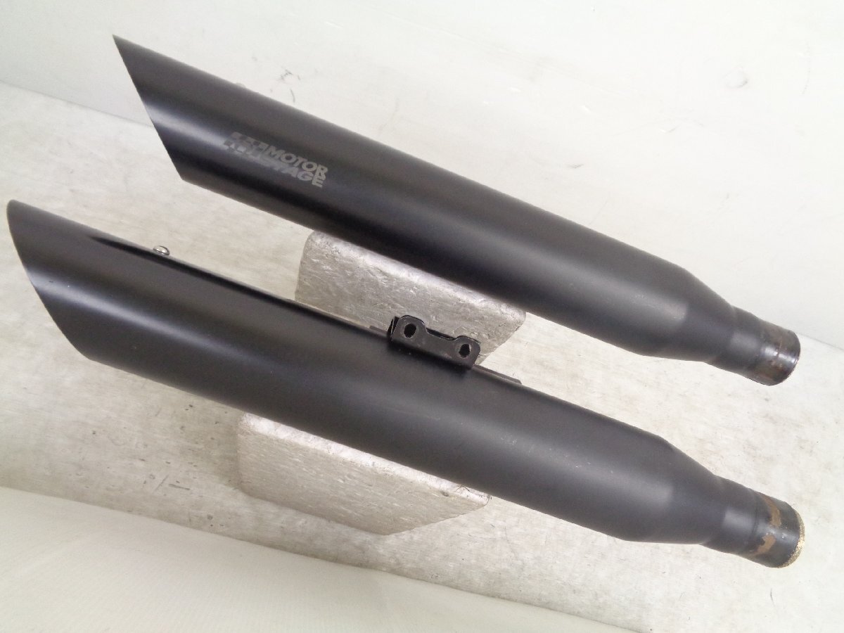 M8 ソフテイル FXBR FLFB FXBB FXST FXLR 18-24 モーターステージ 76 スラッシュダウン ブラス スリップオン サイレンサー マフラーG655拍卖