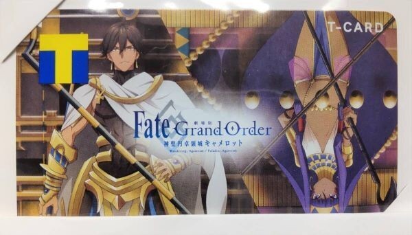 匿名配送 Vポイントカード 劇場版 Fate/Grand Order 神聖円卓領域キャメロット エジプト領ver 新品 未登録 Tカード拍卖
