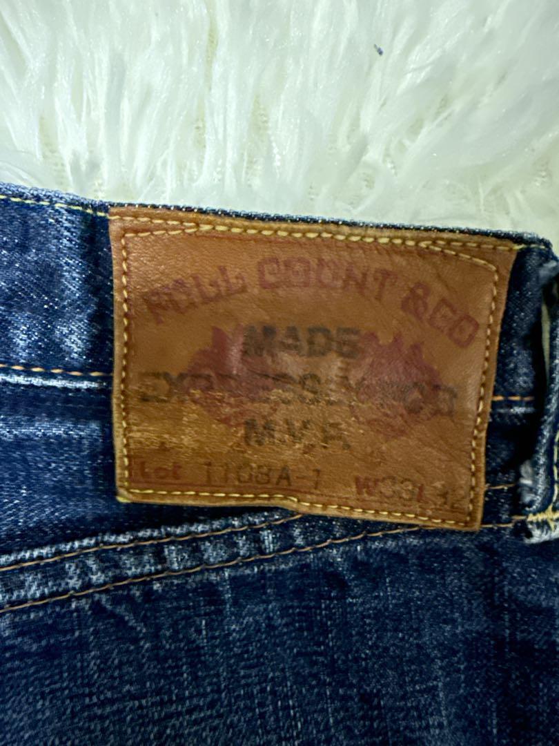 FULLCOUNT 1108A-1 MVP別注 NYヤンキース コラボ デニム拍卖