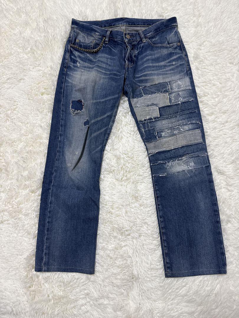 HYSTERIC GLAMOUR ダメージデニム 30インチ拍卖