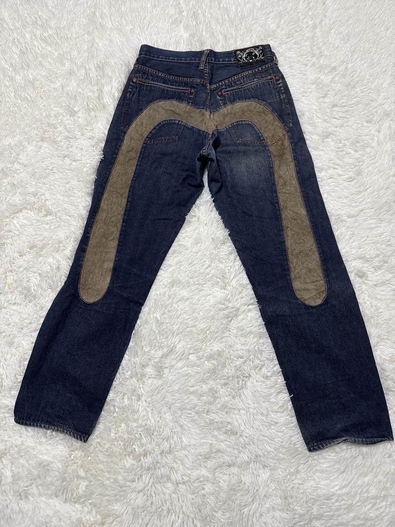 EVISU エヴィス ビッグカモメ 赤耳デニム 28×35拍卖